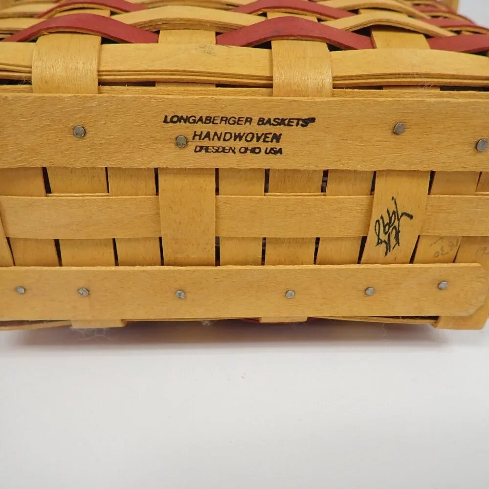 Vintage Longaberger Collectors Club 25th Anniversary Baskets